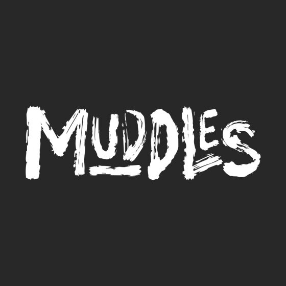 Logo du groupe Muddles sur fond noir