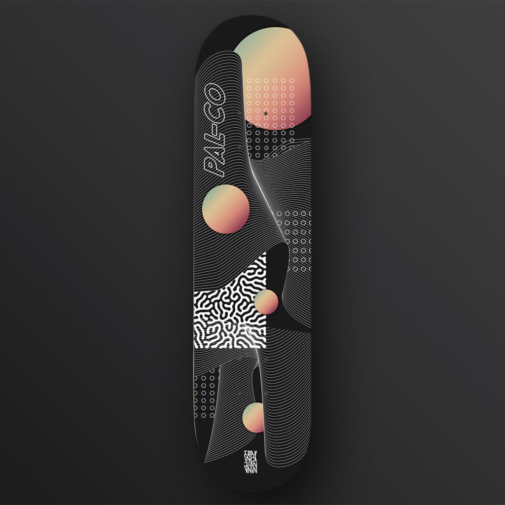 Planche de skateboards pour pal co