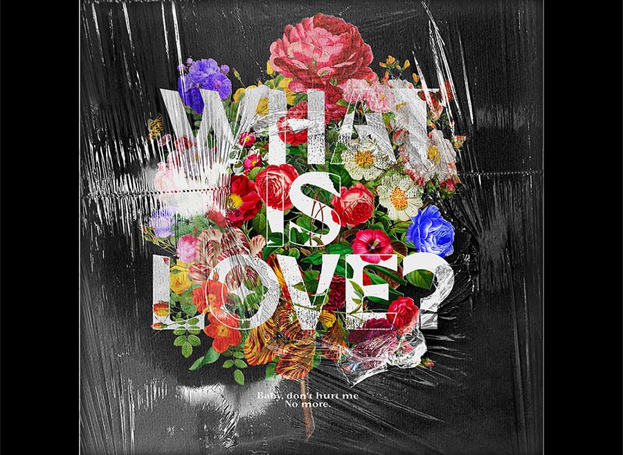What is love ? Design de pochette d'album