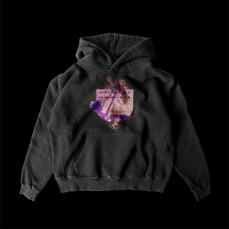 Dream artwork on hoodie