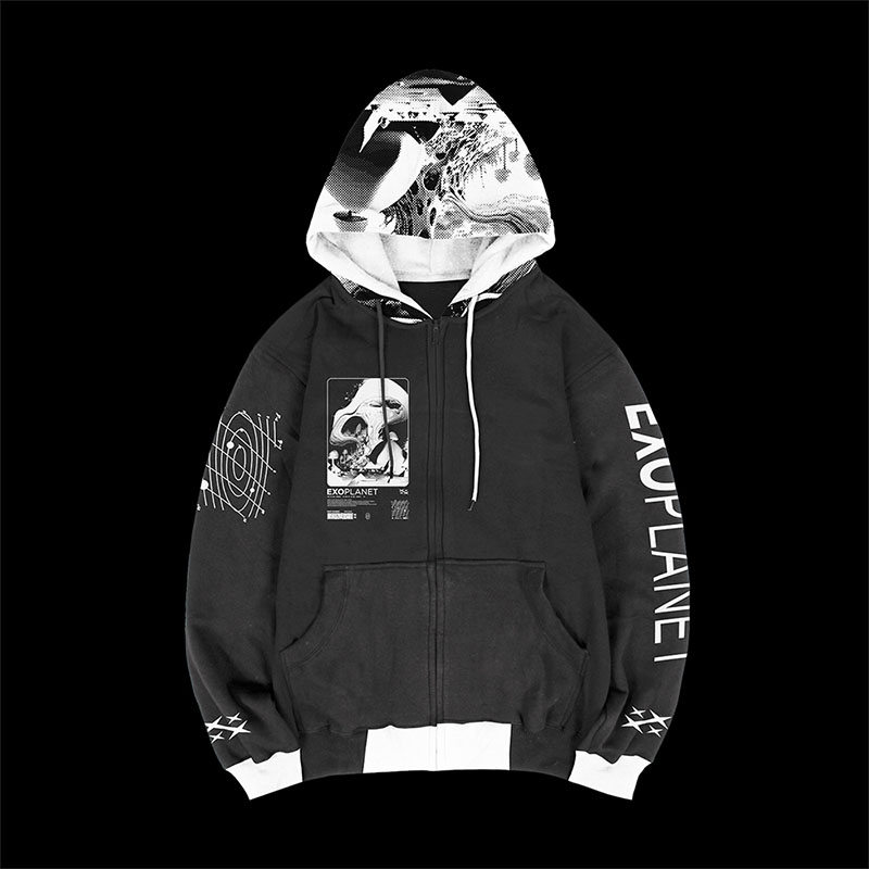 Exoplanet hoodie design concept