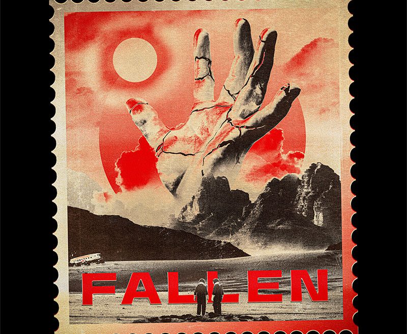 Fallen- Création d'un artwork sur timbre