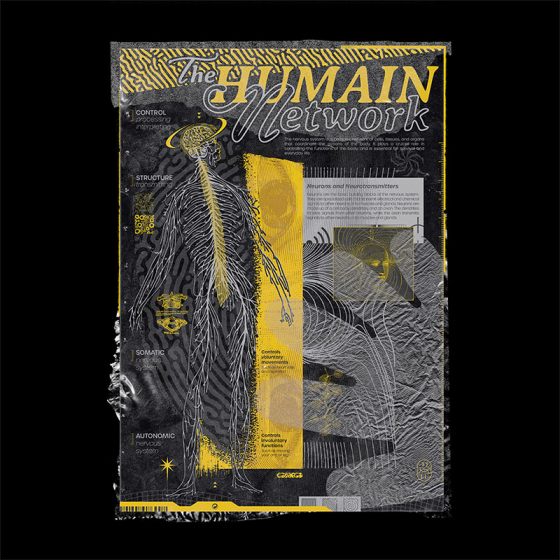 Visuel humain network poster variante