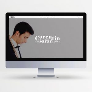 Miniature du site web corentin garac