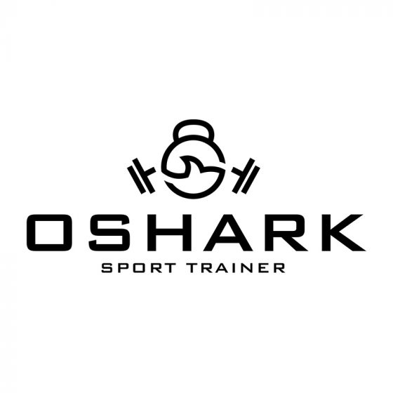 présentation du logo Oshark sur fond blanc