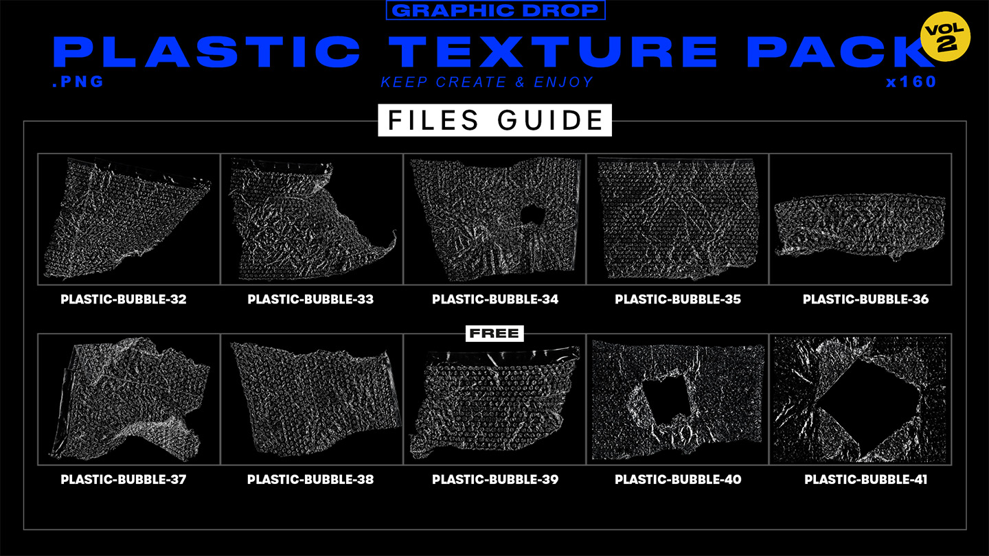 160 textures plastique pack files guide