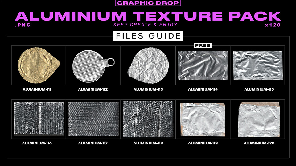 détail du pack aluminium et métal 1