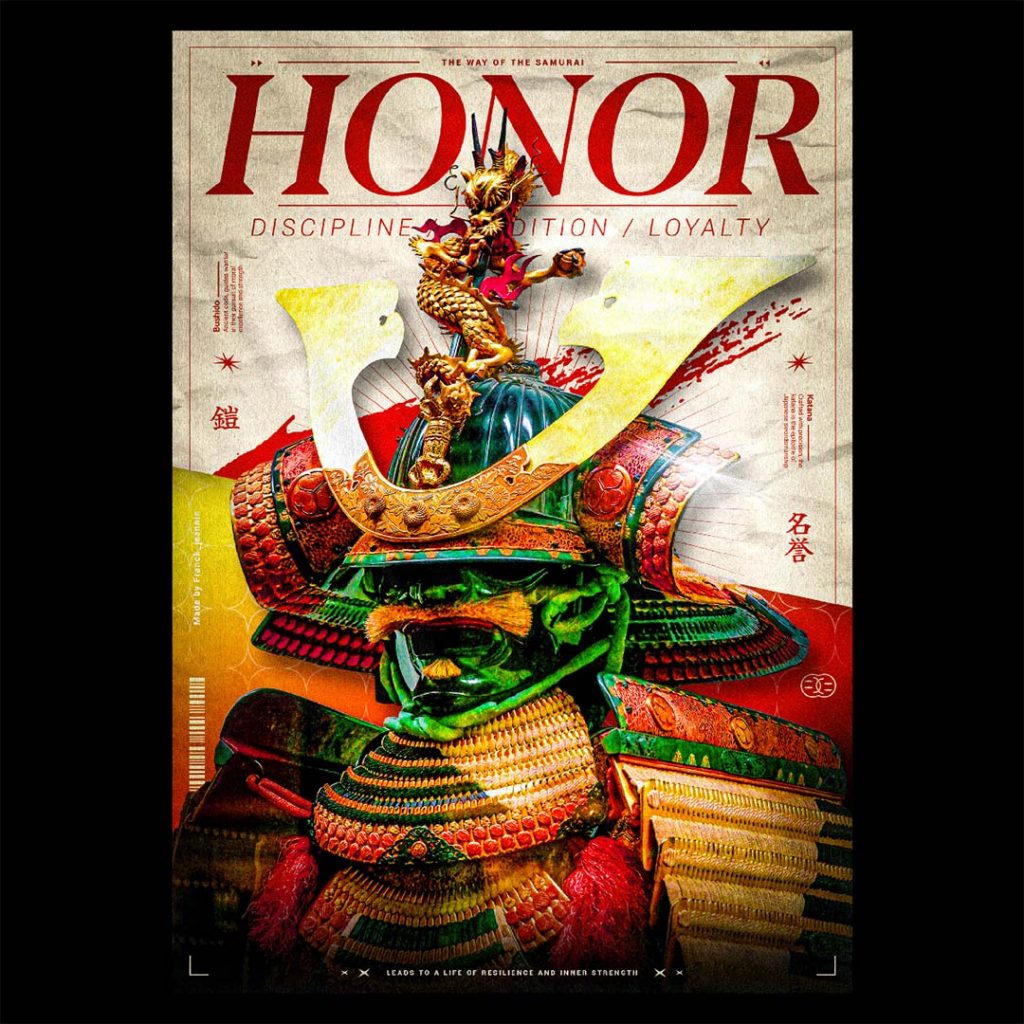 Honor - Samouraï poster design