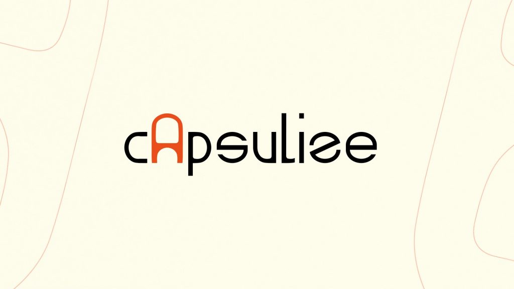 Capsulize typographie