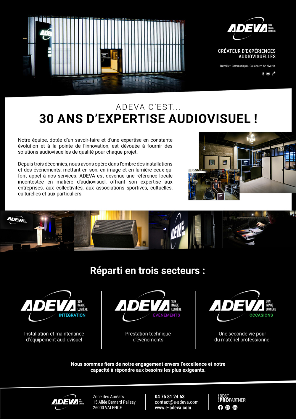Extrait de la présentation commerciale ADEVA 2024 deuxième page